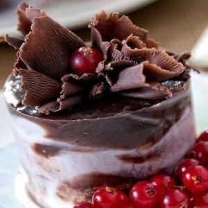 Шоколадно-йогуртовый десерт