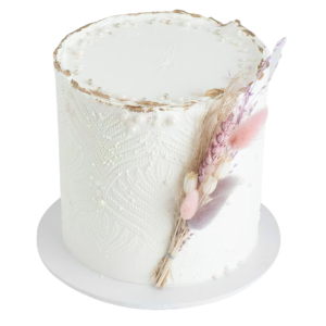 Торт Белый с колосками