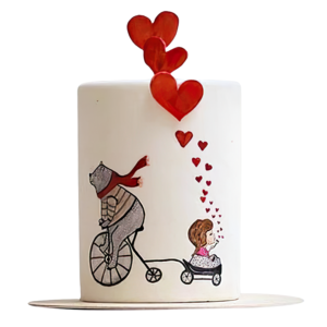 Торт С Днём святого Валентина