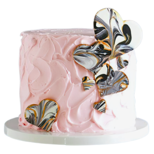 Торт Нежно-розовый